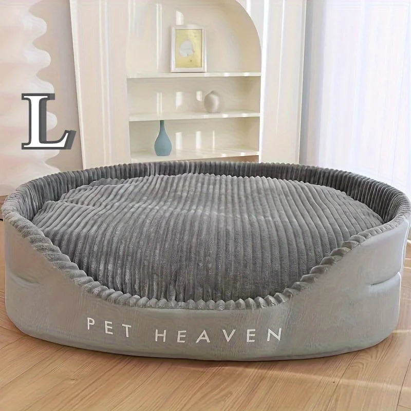 Luxury Plush Bed - Chew Resistant Washable Pet Sofa