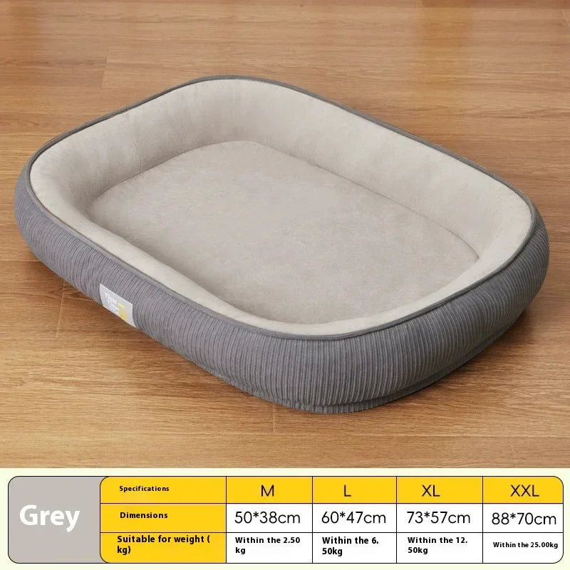 All-Season Washable Dog Bed
