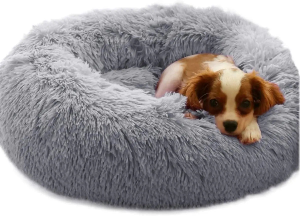 Extra Large Donut Dog Bed – Plush & Anti-Slip