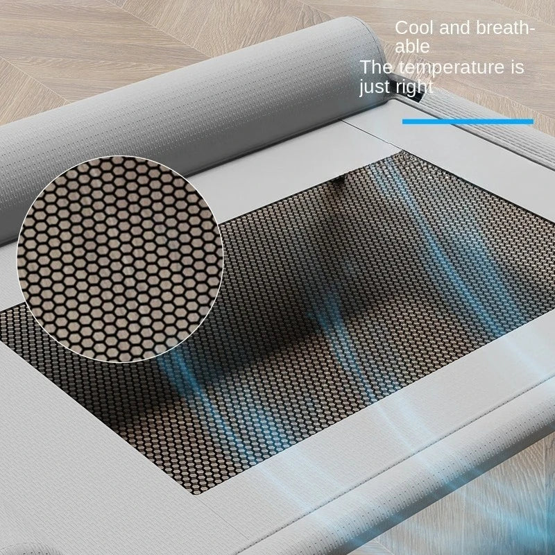 Bed – Elevated Orthopedic Dog Bed with Breathable Cooling Mesh for Large Dogs