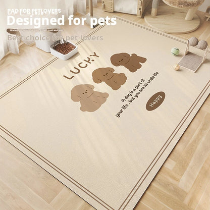 Non-Slip Floor Rug - Diatomite Waterproof Mat for Pet Bowls & Wet Paws