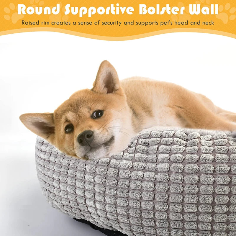 Donut Dog Bed – Orthopedic & Calming