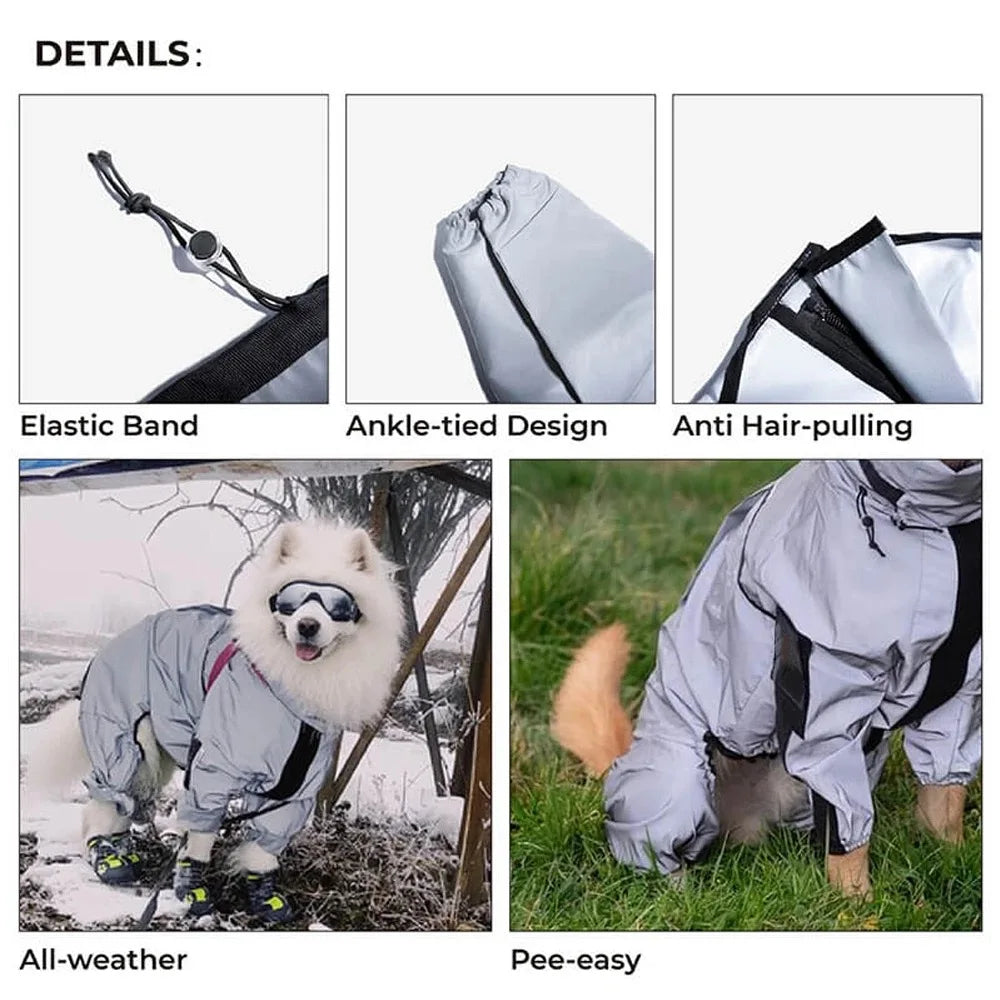 Raincoat - All-Weather Pet Jumpsuit