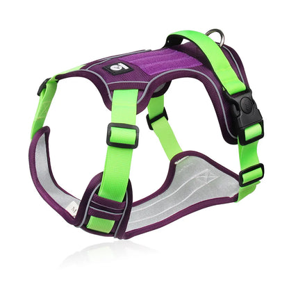 Reflective Tactical Vest Harness – Waterproof for Medium & Large Dogs