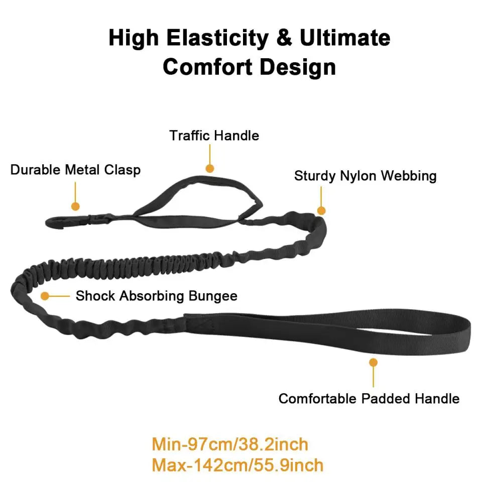 Tactical Dog Vest Harness – Adjustable