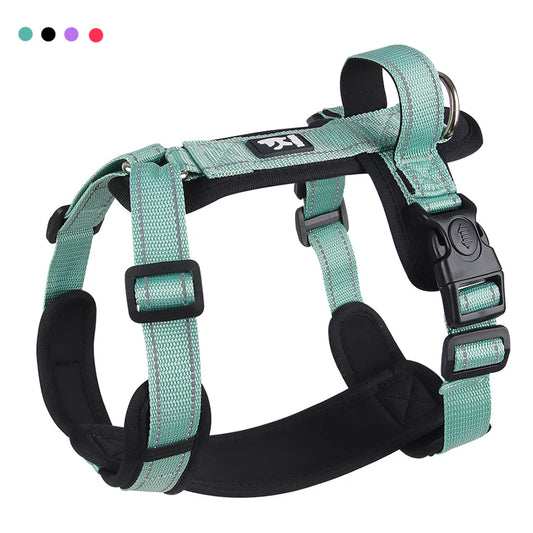 Reflective Dog Harness – Handle & Easy Control