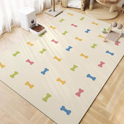 Non-Slip Floor Rug - Diatomite Waterproof Mat for Pet Bowls & Wet Paws