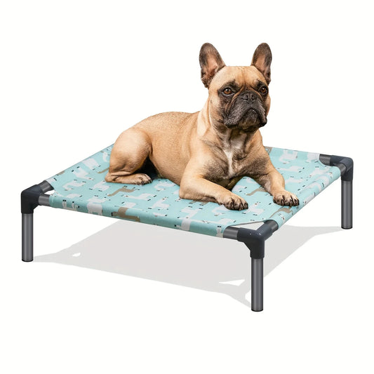 Detachable Dog Hammock Bed - Washable Raised Bed with Non-Slip Bottom