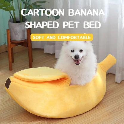 Cozy Banana Bed – Soft, Cute & Comfy!