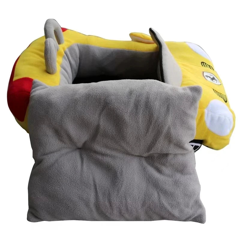 Car-Shaped Luxury Pet Bed