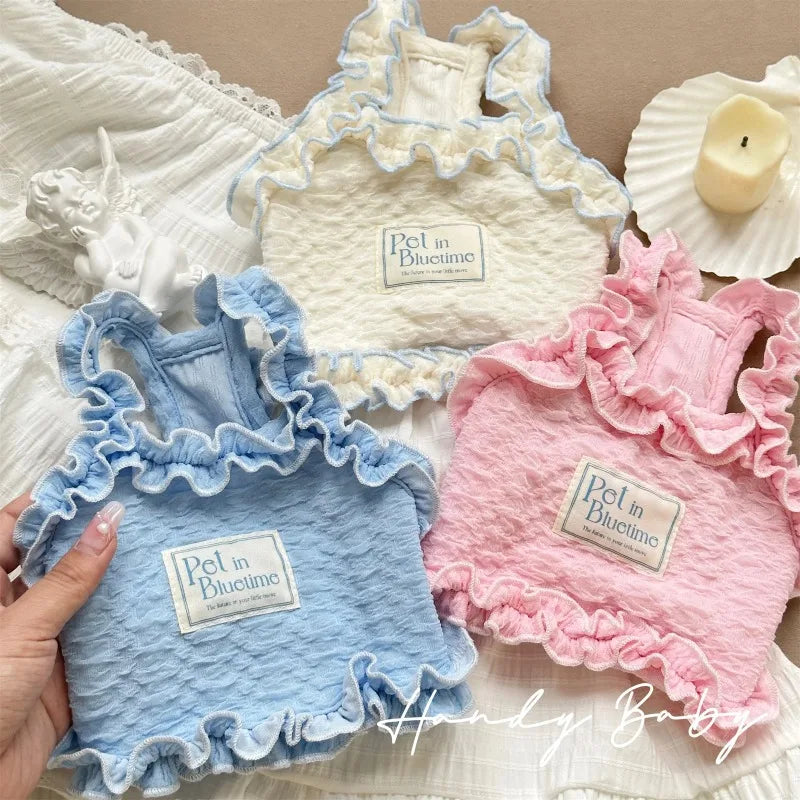 Summer Puppy Lace Dog Vest