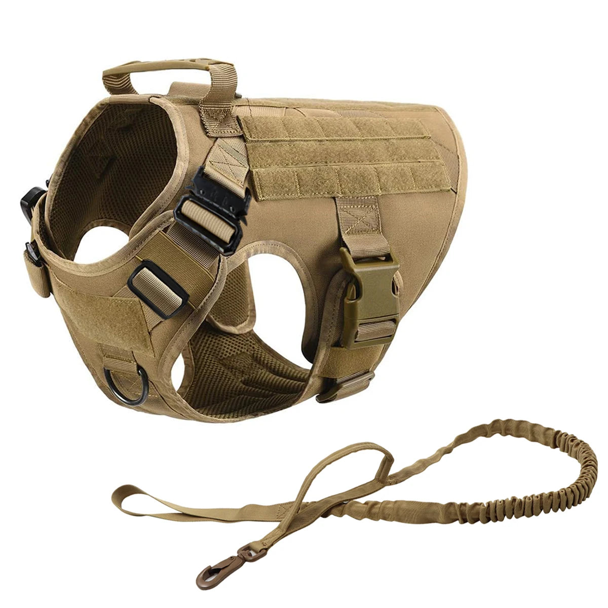 Tactical Dog Vest Harness – Adjustable