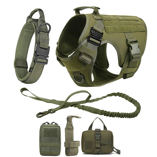 Tactical Dog Vest Harness – Adjustable