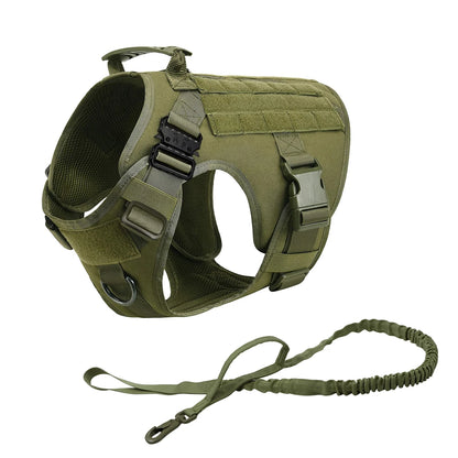 Tactical Dog Vest Harness – Adjustable