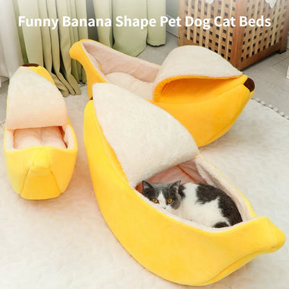 Cozy Banana Bed – Soft, Cute & Comfy!