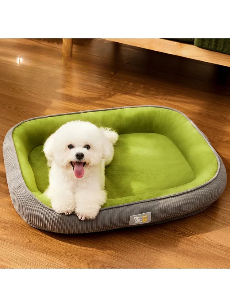 All-Season Washable Dog Bed