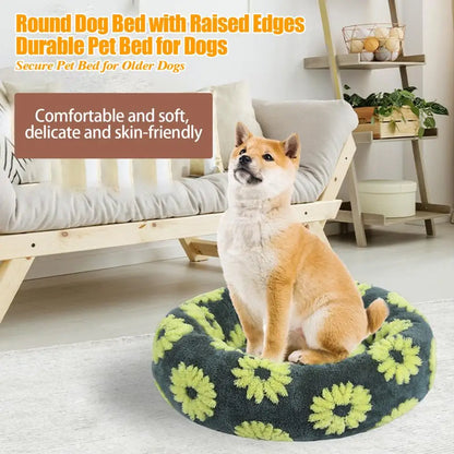 Donut Dog Bed – Plush & Anti-Slip