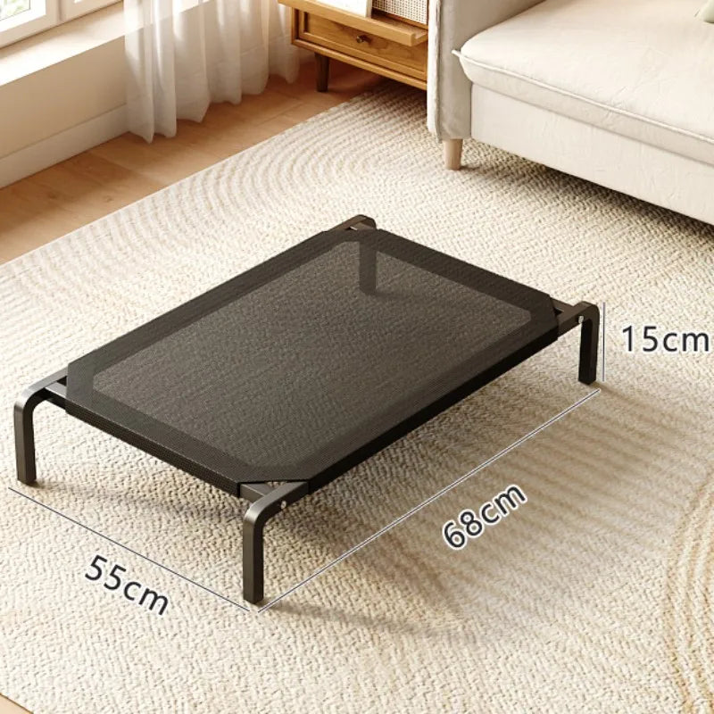 Bed – Elevated Dog Bed with Breathable Washable Mesh for Summer Cooling