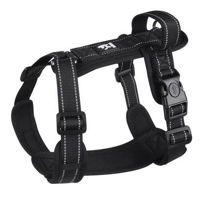 Reflective Dog Harness – Handle & Easy Control