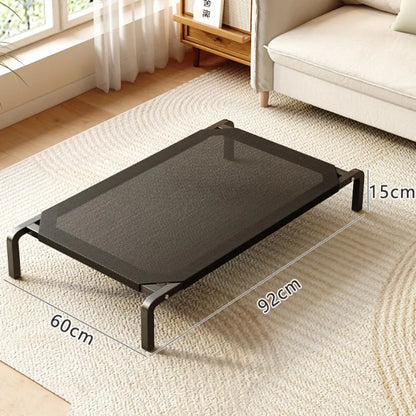 Bed – Elevated Dog Bed with Breathable Washable Mesh for Summer Cooling
