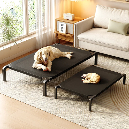 Bed – Elevated Dog Bed with Breathable Washable Mesh for Summer Cooling