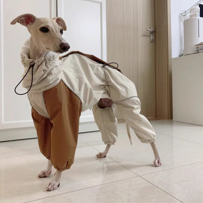 Winter Jacket - 4-Legged Fleece Coat for Greyhound