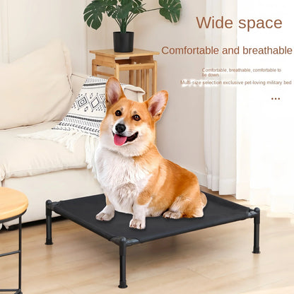 Elevated Dog Bed – Portable & Washable