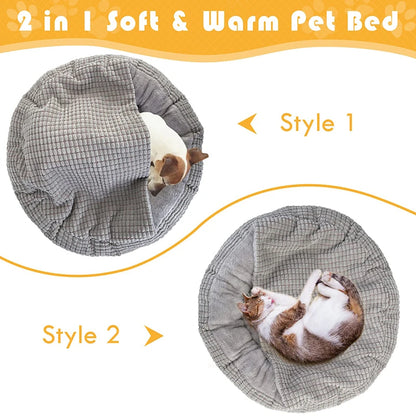 Donut Dog Bed – Orthopedic & Calming