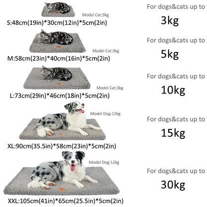 Orthopedic Memory Foam Dog Bed – Waterproof & Removable