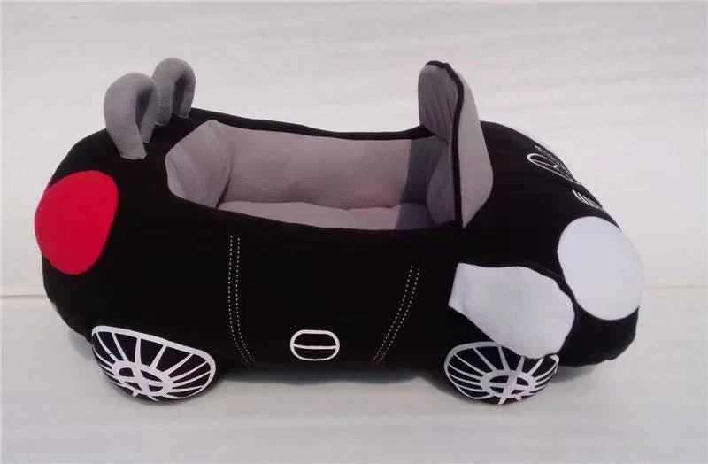 Car-Shaped Luxury Pet Bed