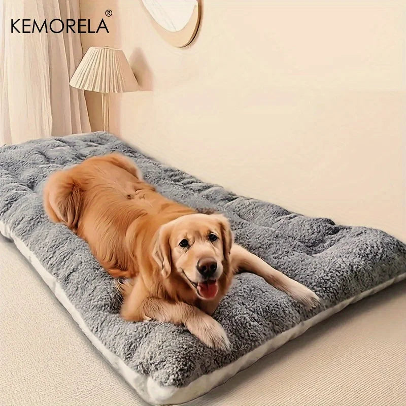 Extra Large Plush Dog Bed