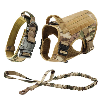 Tactical Dog Vest Harness – Adjustable
