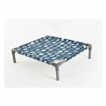 Detachable Dog Hammock Bed - Washable Raised Bed with Non-Slip Bottom