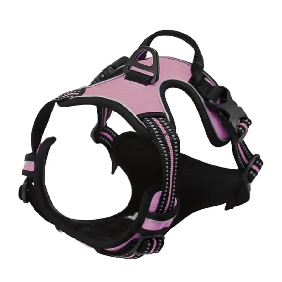 No-Pull Front Clip Dog Harness – Reflective & Heavy Duty