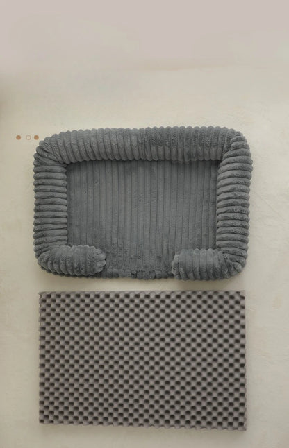 Orthopedic Memory Foam Bed - Waterproof Removable Cover