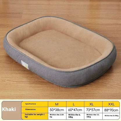 All-Season Washable Dog Bed