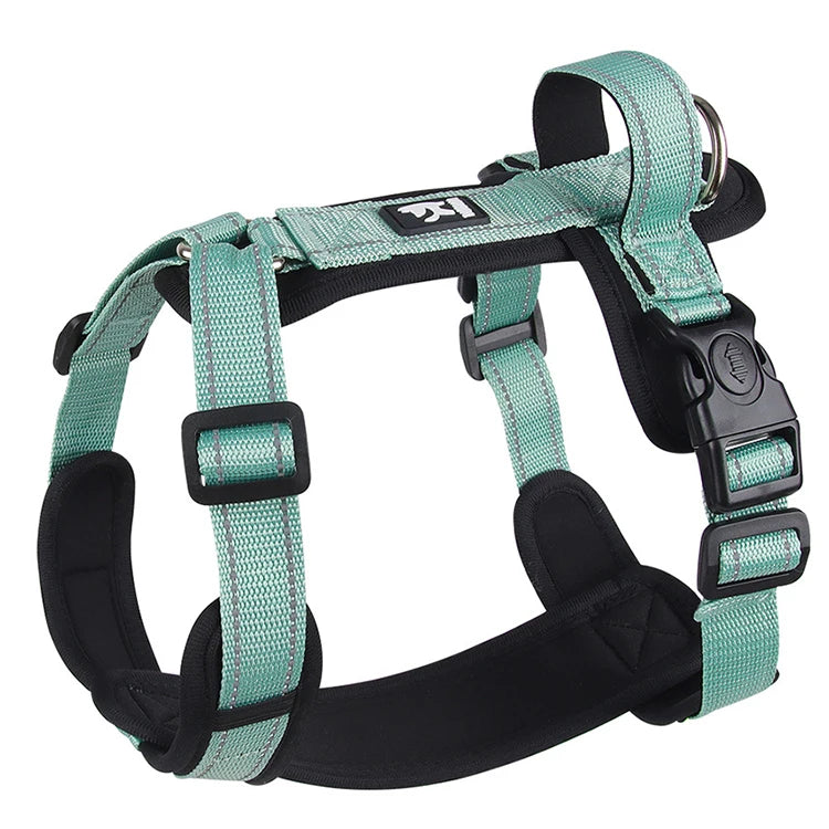 Reflective Dog Harness – Handle & Easy Control