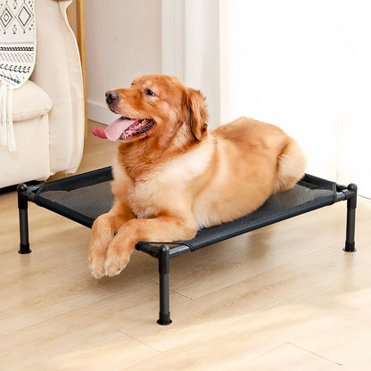 Elevated Dog Bed – Portable & Washable