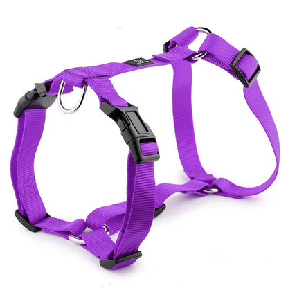 Durable H-Style Dog Harness & Leash