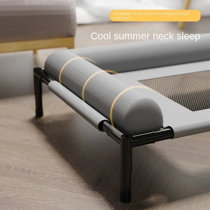 Bed – Elevated Orthopedic Dog Bed with Breathable Cooling Mesh for Large Dogs