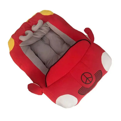 Car-Shaped Luxury Pet Bed