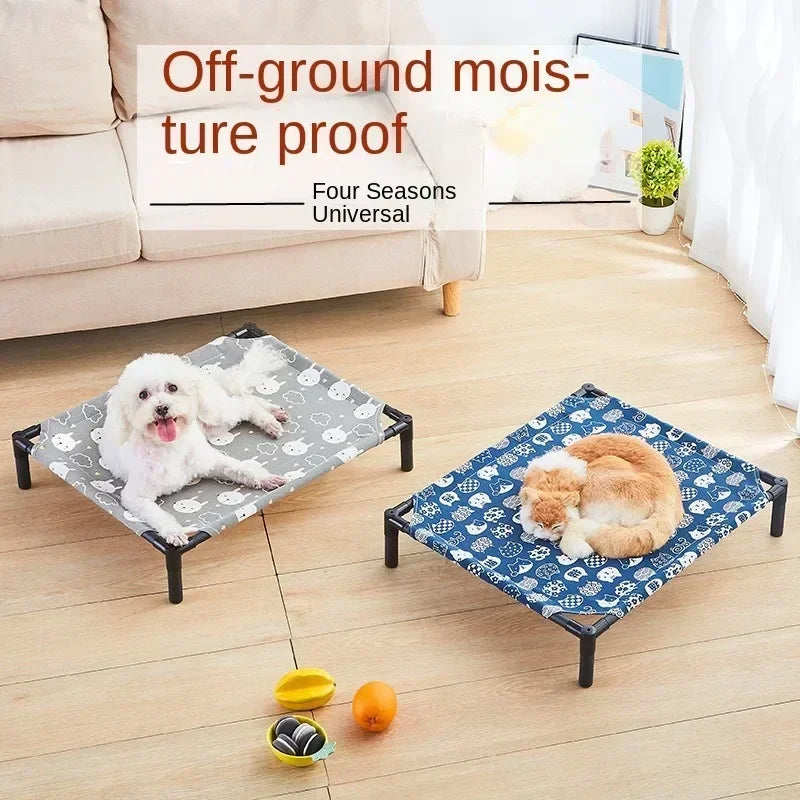 Elevated Dog Bed – Portable & Washable