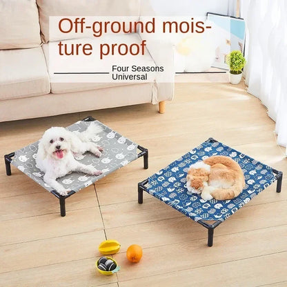 Elevated Dog Bed – Portable & Washable