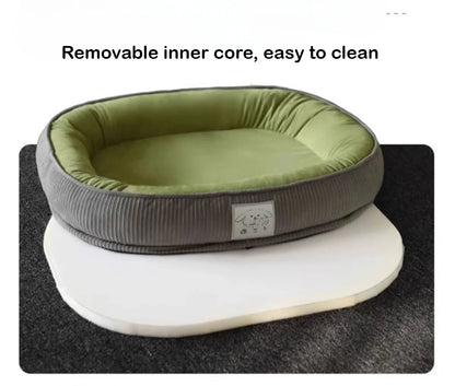 All-Season Washable Dog Bed