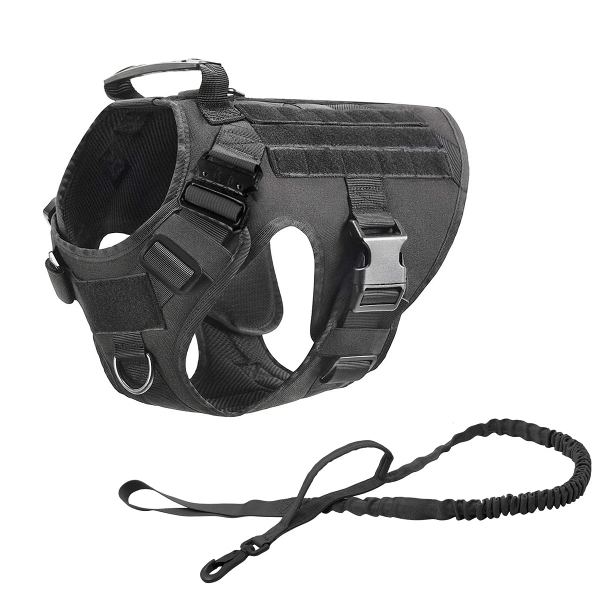 Tactical Dog Vest Harness – Adjustable