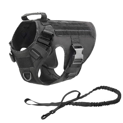 Tactical Dog Vest Harness – Adjustable