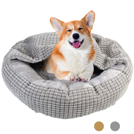 Donut Dog Bed – Orthopedic & Calming