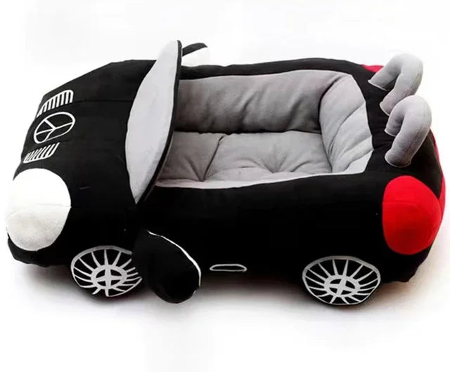 Car-Shaped Luxury Pet Bed