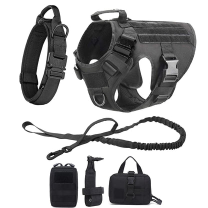 Tactical Dog Vest Harness – Adjustable