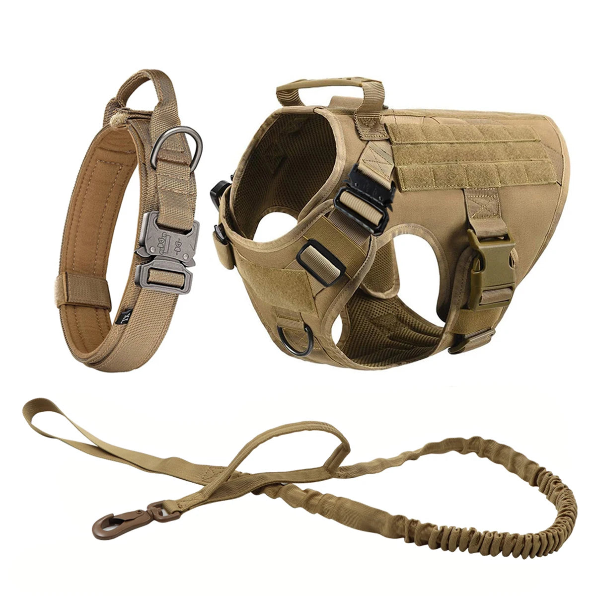Tactical Dog Vest Harness – Adjustable